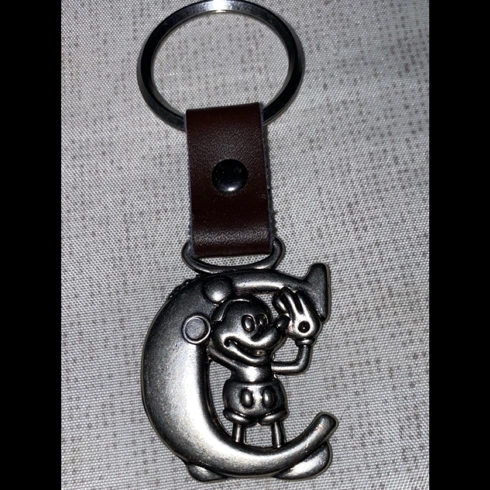 Disney “C” keychain